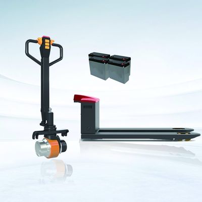 AMTHI E-forklift Pole Electric Pallet Truck 1 Ton 2 Ton with Fork Size 1150mm/1200mm