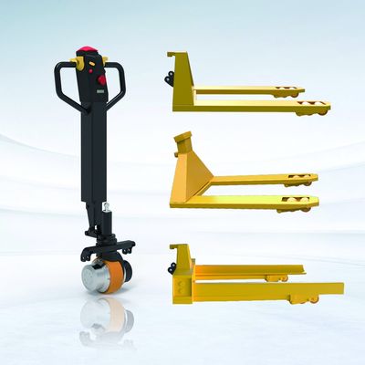 AMTHI E-forklift Pole Electric Pallet Truck 1 Ton 2 Ton with Fork Size 1150mm/1200mm