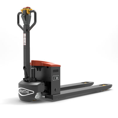AMTHI E-forklift Pole Electric Pallet Truck 1 Ton 2 Ton with Fork Size 1150mm/1200mm