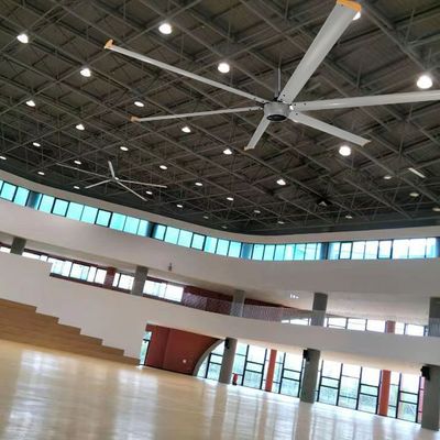 1500W 220v Industrial Ceiling HVLS Fan for Large Spaces 6.1m 7.3m 12ft 10ft Diameter