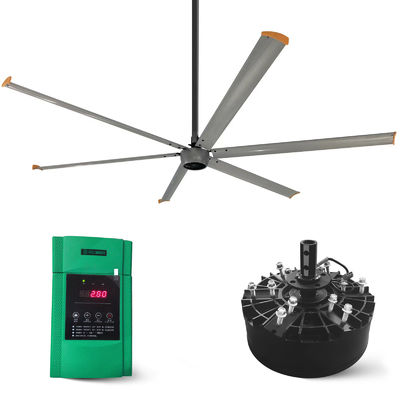 1500w 220v 12ft 10ft 20ft 18ft 16ft Large Axial Flow Fan for Warehouse Performance