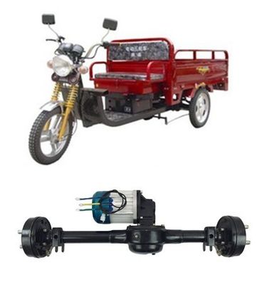Affordable Three Bicycle Electric Rickshaw Load Ability ≥300KG Brake Drum/Disc/Iol