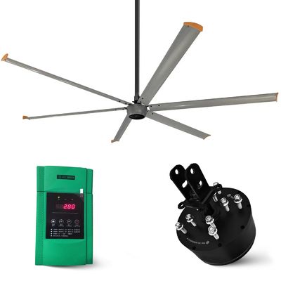 220V 750W Permanent Magnet Synchronous AC HVLS Ceiling Cooling BLDC PMSM Fan Motor