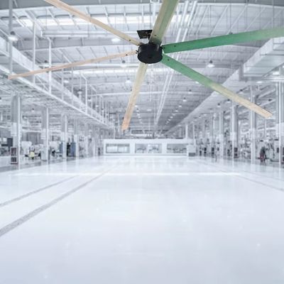 Quiet and Powerful 24ft 1500W BLDC Cooling Fan Motor for Industrial HVLS Ceiling Fan