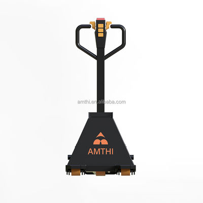 High Lift Truck 1 Ton Wheels Nylon PU Power Souce DC MOTOR AMTHI Scissor Lift Pallet Truck