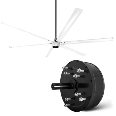 1500W Permanent Magnet Synchronous HVLS Fan for Large Industrial Spaces in Thailand