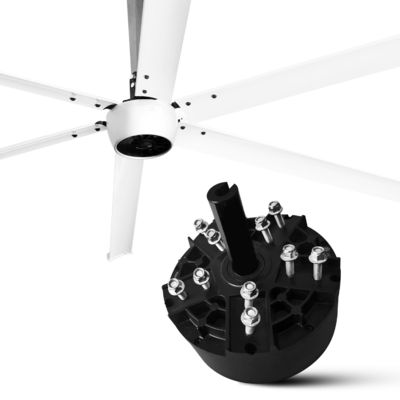 800m3/h Air Volume AC DC Industrial Brushless HVLS Fan Motor for Improved Efficiency