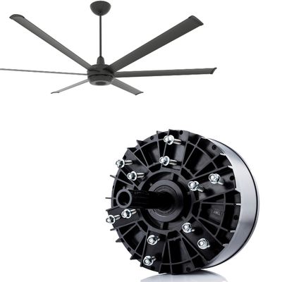 High Speed 400W 3 Phase 220V Industrial Brushless DC HVLS Ceiling Cooling Bldc Fan Motor