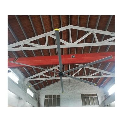 220v 380v PMSM BLDC CCC HVLS Ceiling Air Cooling Fan Motor for Noise Sensitive Areas